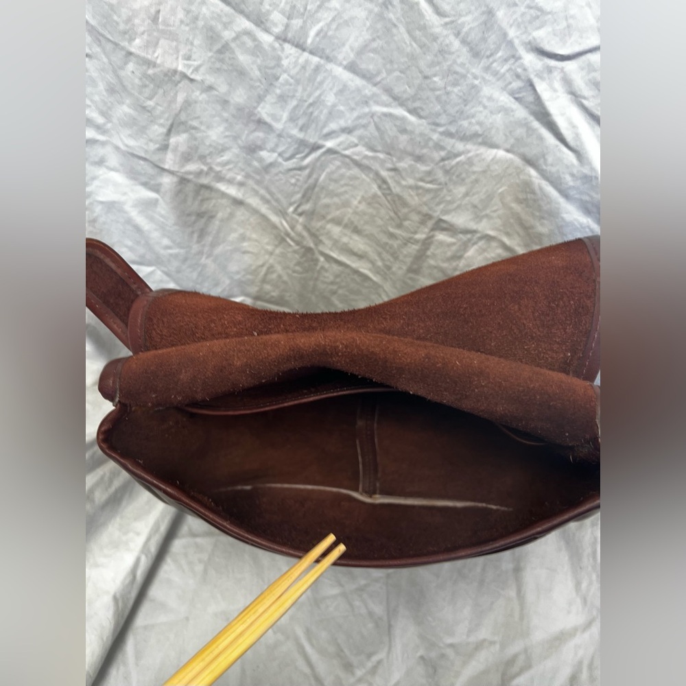 VINTAGE Michael Green Seattle Leather Saddle Bag - Picture 11 of 14